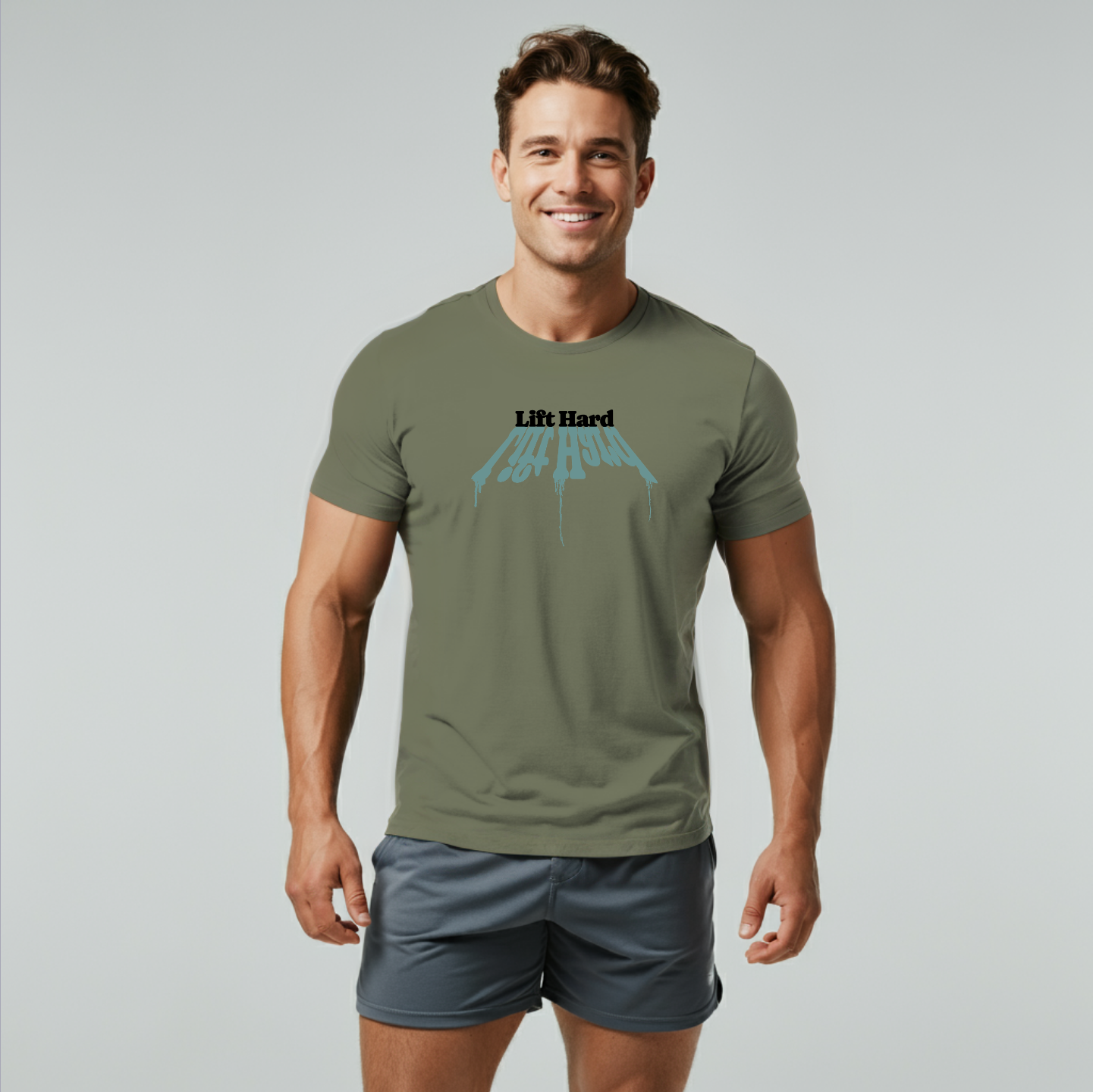 Blue Spruce

The 'Lift Hard' shirt also makes a great gift for fellow fitness lovers. Perfect for birthdays, holidays, or as a motivational gift for a workout buddy, this shirt will be appreciated by anyone who is passionate about strength training and fitness. It’s a thoughtful way to support someone on their fitness journey, encouraging them to stay committed and push through challenges. Gymshark and Fabletics